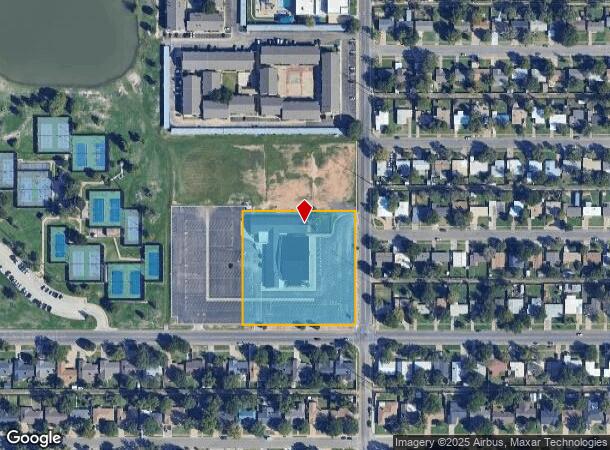  6402 Elgin Ave, Lubbock, TX Parcel Map