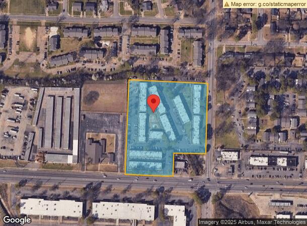  4556 Winchester Rd, Memphis, TN Parcel Map