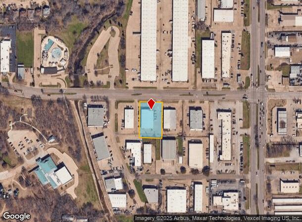  3616 Conflans Rd, Irving, TX Parcel Map