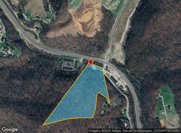 113 Frame Rd, Elkview, WV Parcel Map