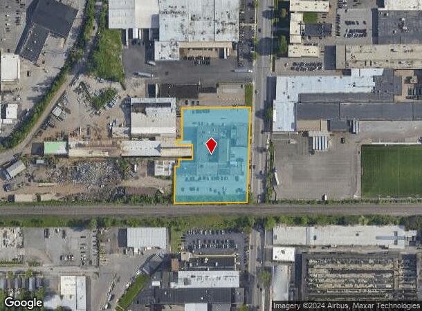  1738 Elmwood Ave, Buffalo, NY Parcel Map