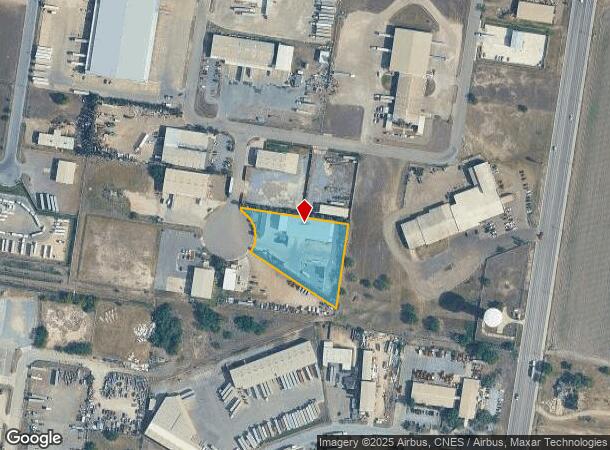 9011 Goliad, Pharr, TX Parcel Map