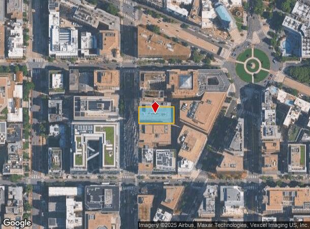 1133 15Th St Nw, Washington, DC Parcel Map