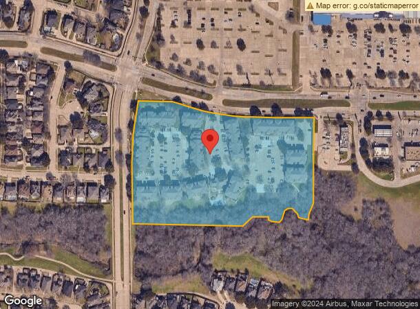  1000 Valley Ridge Blvd, Lewisville, TX Parcel Map