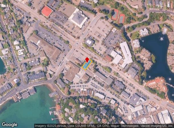 1610 Tiburon Blvd, Belvedere Tiburon, CA Parcel Map