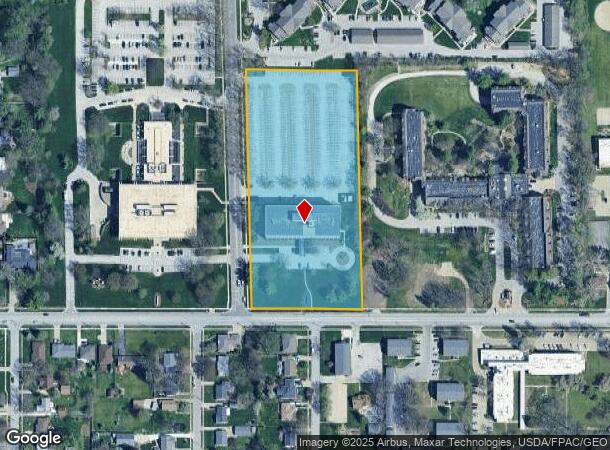  1025 Ashworth Rd, West Des Moines, IA Parcel Map