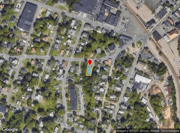  20 Perry St, Stoughton, MA Parcel Map