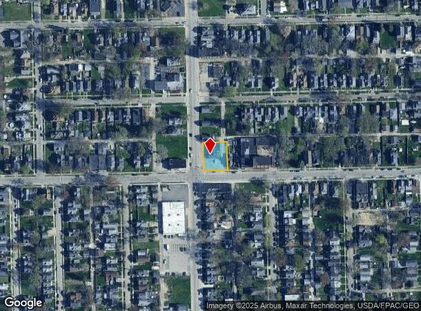  551 E Broadway St, Toledo, OH Parcel Map