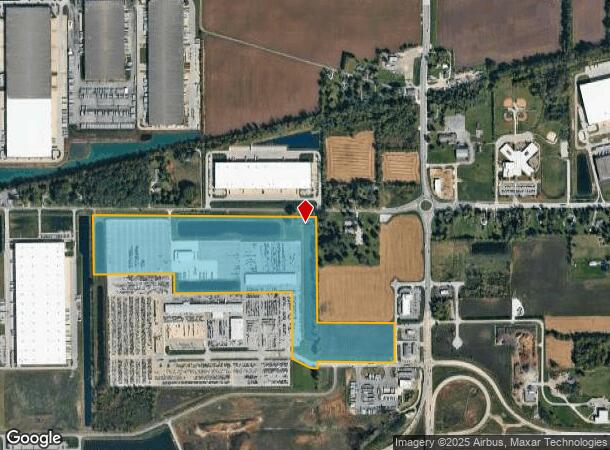 6508 W Fw Marks Dr N, Greenfield, IN Parcel Map