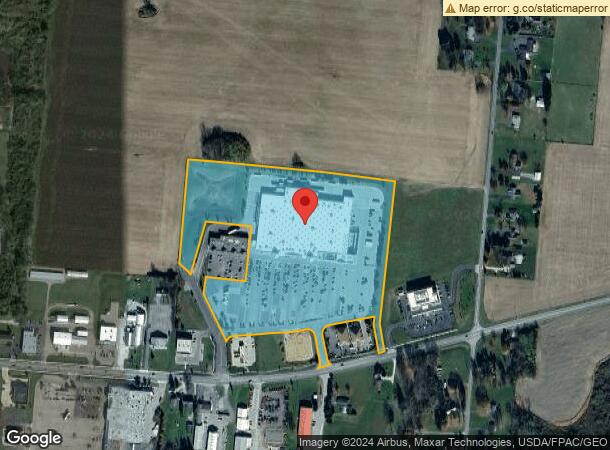  1840 E Us Highway 36, Urbana, OH Parcel Map