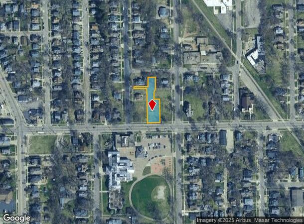  912 W North St, Kalamazoo, MI Parcel Map