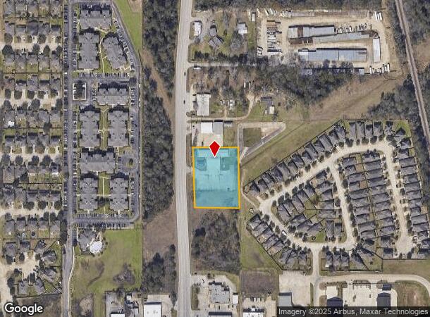  25200 Richards Rd, Spring, TX Parcel Map