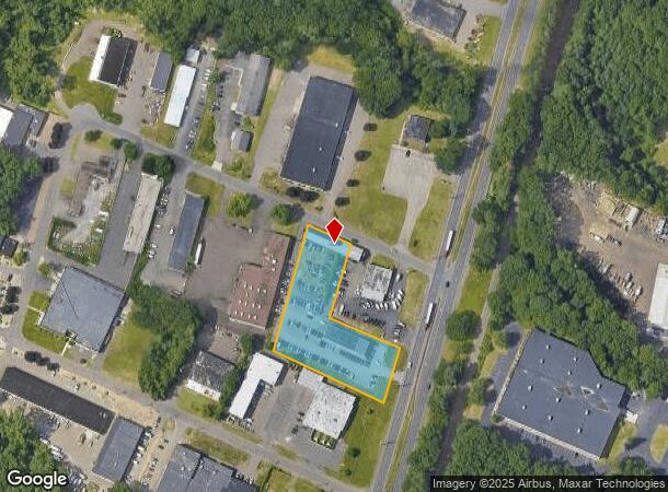 1161 John Fitch Blvd, South Windsor, CT Parcel Map