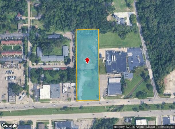  8 W Mile Rd, Southfield, MI Parcel Map