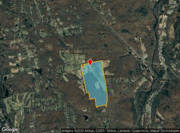 454 Cassidy Hill Rd, Coventry, CT Parcel Map
