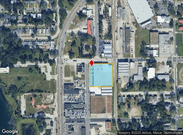 1216 W Amelia St, Orlando, FL Parcel Map