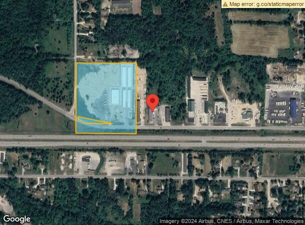  1795 E Airport Rd, Midland, MI Parcel Map