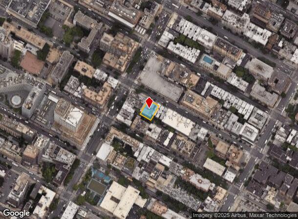  456 W 55Th St, New York, NY Parcel Map