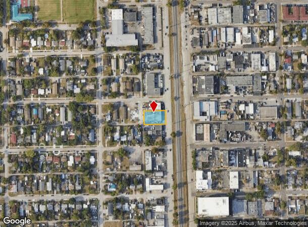 2110 N Dixie Hwy, Hollywood, FL Parcel Map