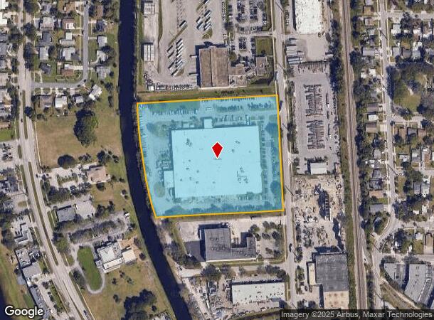  3301 Electronics Way, West Palm Beach, FL Parcel Map