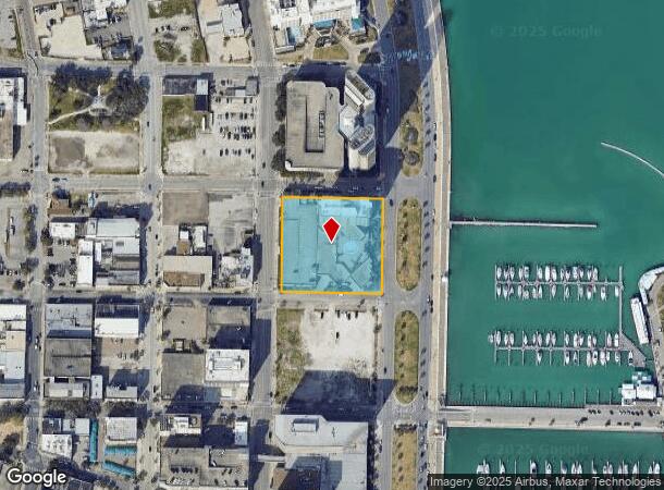 707 N Shoreline Blvd, Corpus Christi, TX Parcel Map
