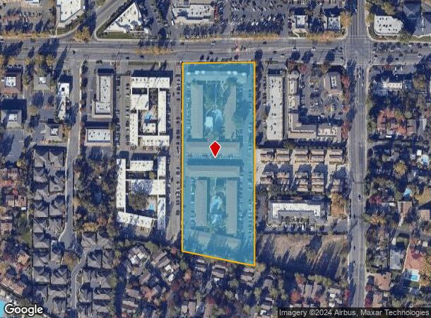  2500 Fair Oaks Blvd, Sacramento, CA Parcel Map