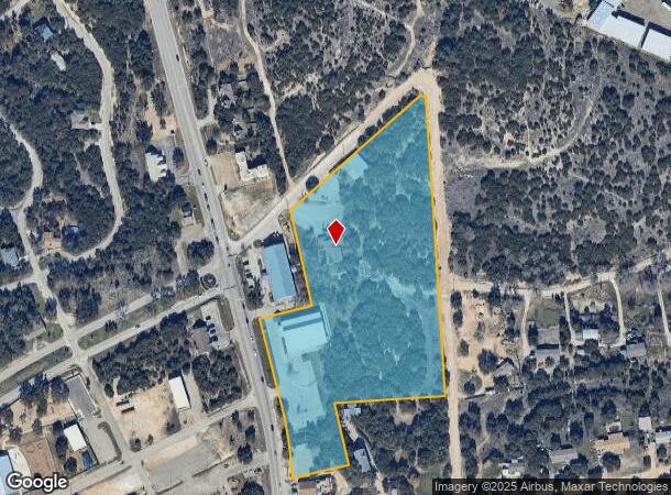 20103 Dawn Dr, Lago Vista, TX Parcel Map