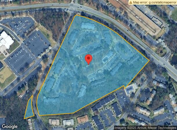  1500 Forest Run Dr, Henrico, VA Parcel Map