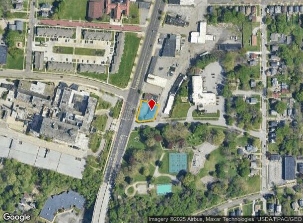  445 N Main St, Akron, OH Parcel Map