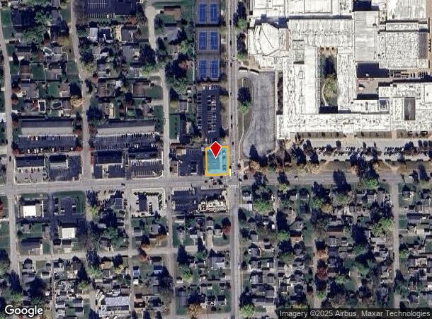  1130 25Th St, Columbus, IN Parcel Map