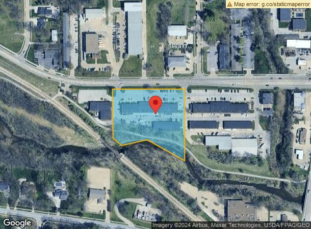  7600 University Ave, Clive, IA Parcel Map