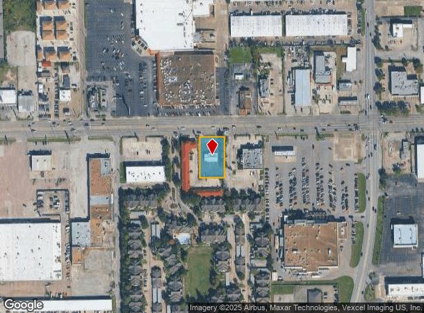  1624 Spencer Hwy, South Houston, TX Parcel Map