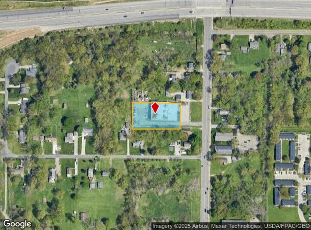  1740 S Arlington St, Akron, OH Parcel Map