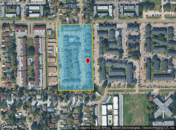 1744 Jenkins Rd, Pasadena, TX Parcel Map