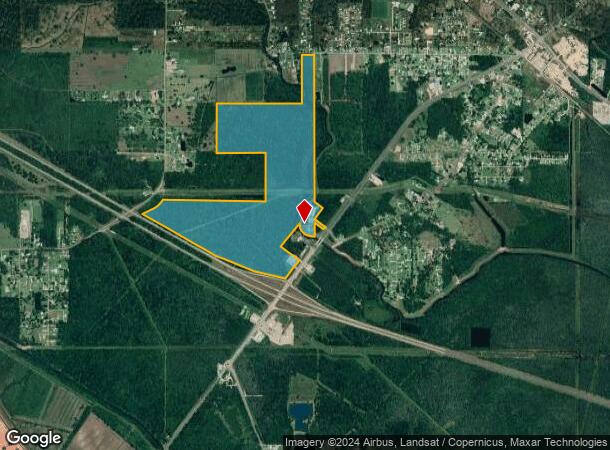  7384 John Leblanc Rd, Gonzales, LA Parcel Map