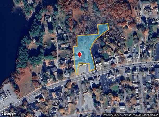  1152 Main St, Leicester, MA Parcel Map