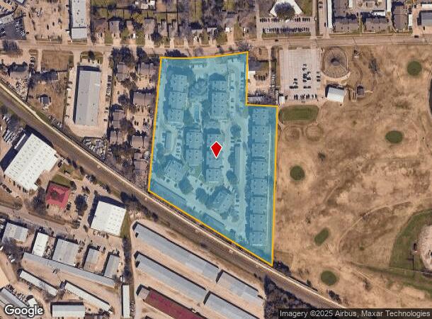  290 W Lake Park Rd, Lewisville, TX Parcel Map