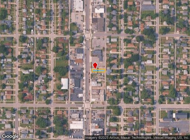 6625 Kennedy Ave, Hammond, IN Parcel Map