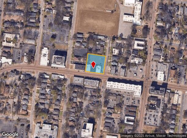  1786 Madison Ave, Memphis, TN Parcel Map