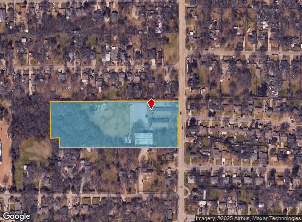  829 N Saint Augustine Dr, Dallas, TX Parcel Map