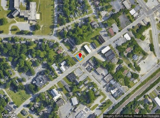  742 W English Rd, High Point, NC Parcel Map