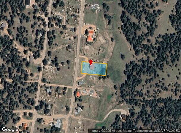 336 Main St, Guffey, CO Parcel Map