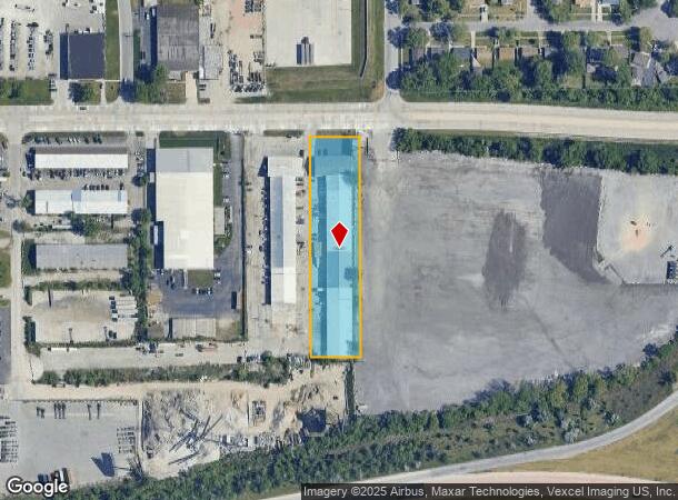 2819 W 167Th St, Markham, IL Parcel Map