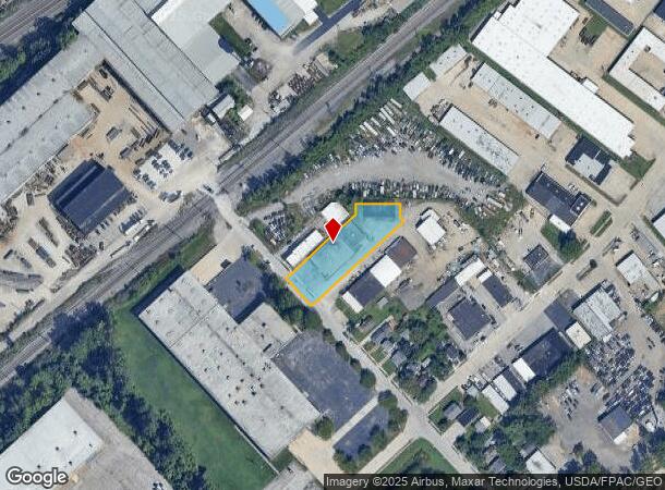 1327 E 289Th St, Wickliffe, OH Parcel Map