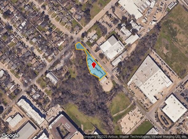  6901 Maple Ave, Dallas, TX Parcel Map