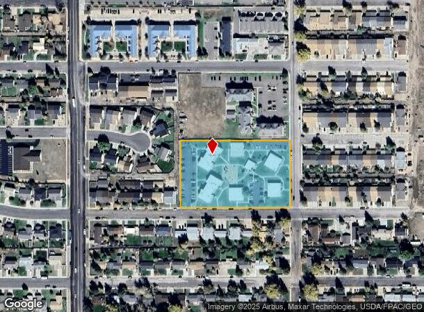 1617 Person St, Laramie, WY Parcel Map