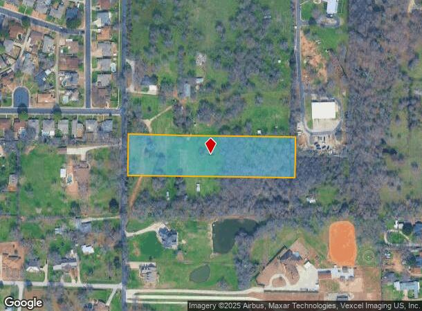 Hook St, Hickory Creek, TX Parcel Map