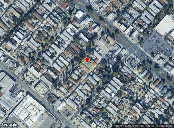  1048 Linden Ave, Glendale, CA Parcel Map