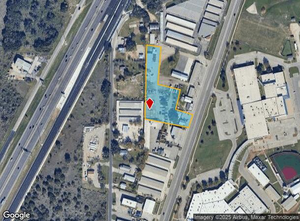 2302 N Austin Ave, Georgetown, TX Parcel Map