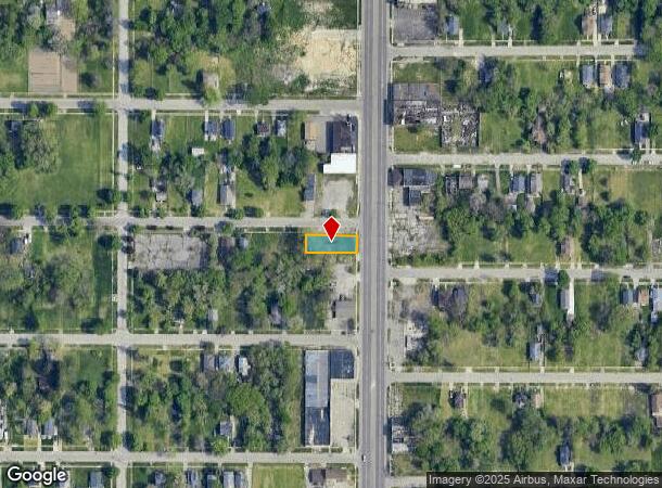  3719 N Saginaw St, Flint, MI Parcel Map